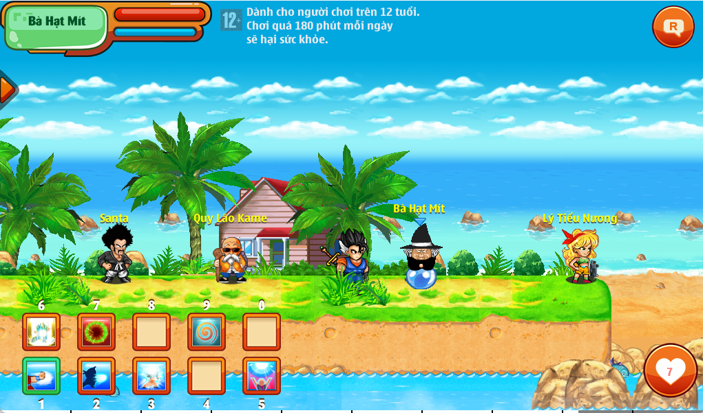 Giao diện game